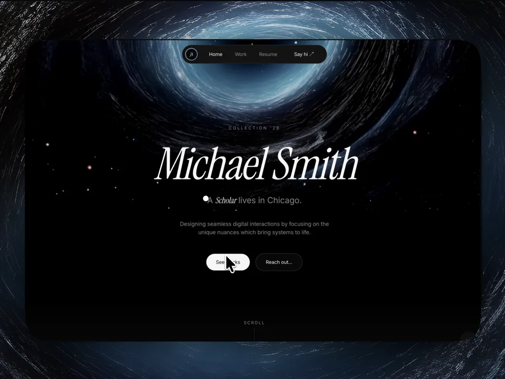 Studio template preview
